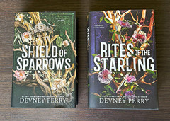 Devney Perry Shield of Sparrows + Rites of the Starling SPRAYED EDGES New