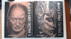 Black & Grey Tattoo Volume 2 and 3 (Band 2 und 3) – From Street Art to Fine Art