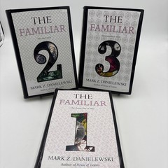 The Familiar Volumes 1-3 Book Lot Mark Z. Danielewski Thriller Suspense