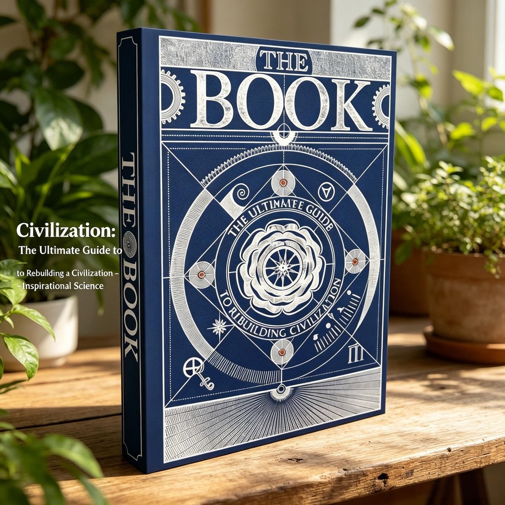 The Book-The Ultimate Guide to Rebuilding a Civilization New English Book Gifts
