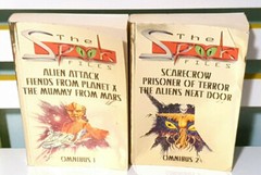 Lot of 2x The Spook Files Omnibus Books by Michael Johnstone!