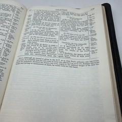 New Scofield Concordance Bible Oxford 1967 Black Morocco Leather King James KJV