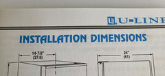 Echelon CLR 2060 Clear Ice Maker U-Line Corporation Installation Manual 31 pages