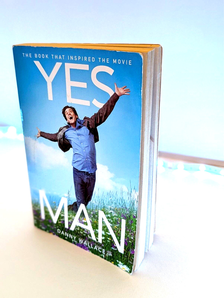 Yes Man by Danny Wallace Paperback – Movie Poster Cover version