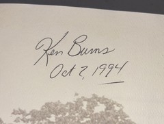 Baseball: An Illustrated History SIGNED by Ken Burns FIRST EDITION