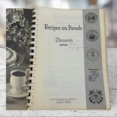 Recipes On Parade: Desserts Including Party Beverages Vintage 1965