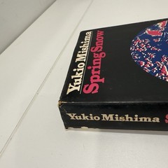 Spring Snow by Yukio Mishima HCDJ 1st Edition 2nd Print Borzoi Books
