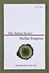 The Talani Sector: Stellar Empres Vol 1 No 4 (Traveller RPG) The Weekend