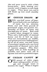 1906 One Hundred & One Candies Vintage Cook Book 84 Pages