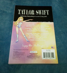 Taylor Swift Word Search & Color Book by DreamTivity- Brand New!!