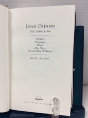 JOAN DIDION – THE 1980s & 90s Joan Didion 1st Edition HC 2021