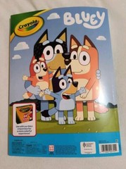 Crayola BLUEY Jumbo Coloring & Activity Book 96 Pages with Sticker Sheet New!