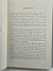 CASTLE IN THE SEA—THE MACNEIL OF BARRA (1964) UK HARDCOVER W/DJ—190 PAGES VGC