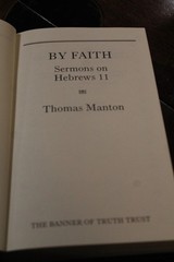 Psalm 119 (3 Volumes) 1990 + By Faith 2000 – Thomas Manton by Banner of Truth