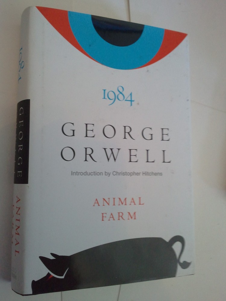 George Orwell: 1984 & Animal Farm Hardcover HMH 2021 Christopher Hitchens MOVIE