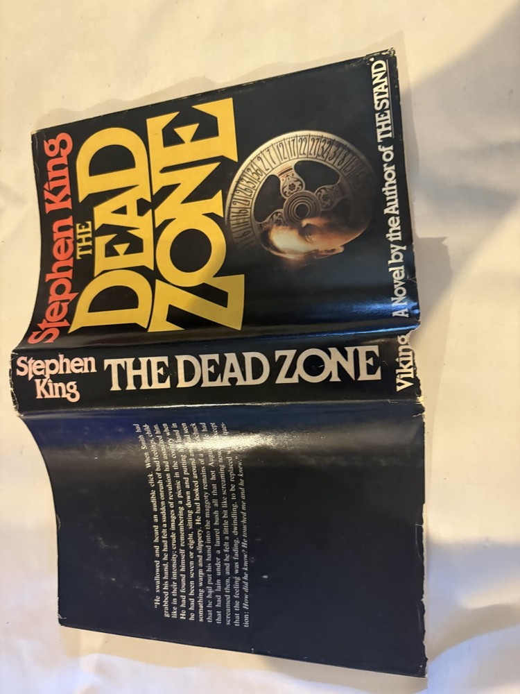 Stephen King The Dead Zone Book Club Edition 1979