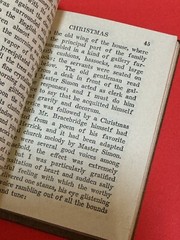 Old Christmas Washington Irving Little Leather Library 1900 mini