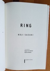 RING by Koji Suzuki (2003 Hardcover) First American Edition Ring Series Horror
