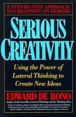 Serious Creativity: Using the Power of La- paperback, 0887306357, Edward De Bono