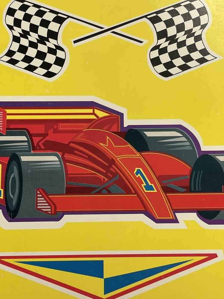 1992 Hot Wheels Sticker Fun Golden Book Vintage Mattel