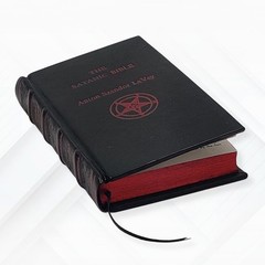 The Satanic Bible By La Vey, Anton [Premium Leather Bound]