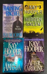 Kay Hooper lot of 12 MMPB includes The First Prophet, Amanda, Hidden Salem