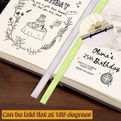 Thick Blank Journal Notebook 400 Pages 3.9 × 5.5 No Lines Soft Leather Pocket…