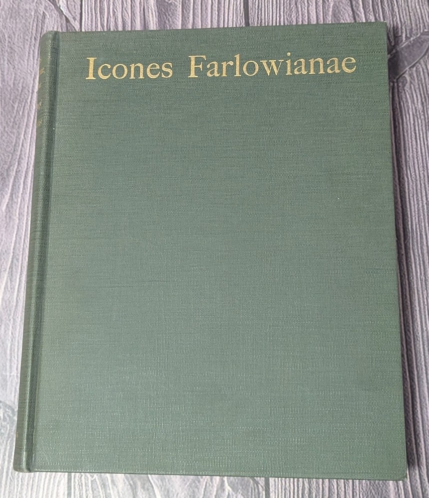 Icones Farlowianae – 1929 Farlow Fungi Mushrooms 103 Color Plates – Large Folio
