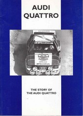 Audi Quattro – The Story Of The Audi Quattro Road Tests CP Press