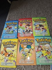 Pokemon Adventures Volumes 1-7 Paperback Books Series Set – CLEAN, ONE READER!