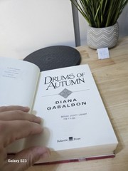 Drums of Autumn by Diana Gabaldon (1996, Hardcover) 1st Edition Ex Library