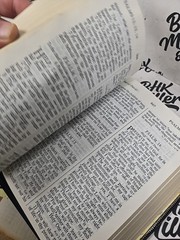 Holy Bible Reference Edition 1976 KJV Giant Print Thomas Nelson W/Bookmark