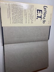 Letters to E.T. Book 1983 Universal City Studios G. P. Putnam’s Sons EUC