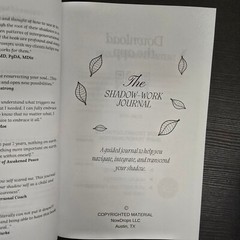 The Shadow Work Journal: A Guide to Integrate and Transcend your Shadows PB