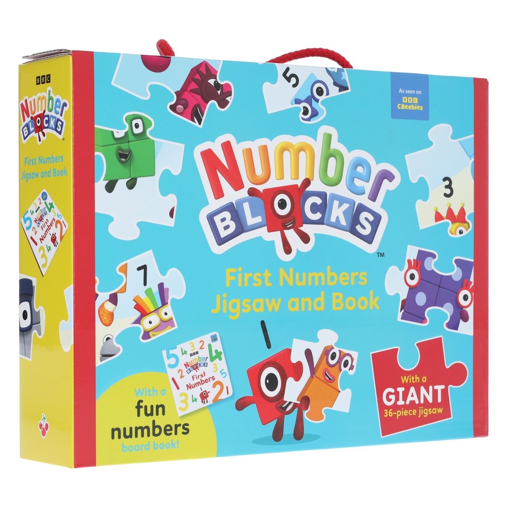 Numberblocks: First Numbers Jigsaw & Book – Ages 3+ – BB
