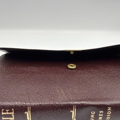 Holy Bible King James Version Barbour 2003 Burgundy Mini Leather Bound Pocket