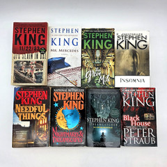 Stephen King Lot of 8 Paperback Novels Multiple Titles 1990’s-2000’s