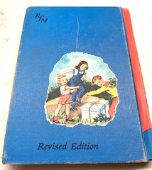 2 Vtg Books Storybook Treasury Dick & Jane Jack & Janet Hardcover 50s Read Funny
