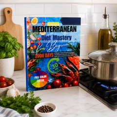 Mediterranean Recipes Cookbook | Weight Loss Recipes | Full Color Cookbook