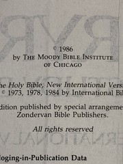 1986 RYRIE STUDY BIBLE ’84 NIV NEW INTERNATIONAL. BLUE AND SILVER HC NICE