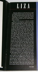LIZA MINNELLI 12 x 12 PICTURE Booklet / REVIEW of MOVIES & SHOWS & FAMILY