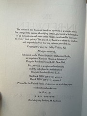 The In-Between by Hadley Vlahos RN Hardcover Life’s Final Moments