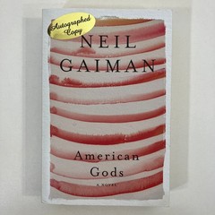 American Gods Neil Gaiman SIGNED William Morrow 2021 Author’s Preferred Text TPB
