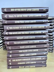 Louis L’Amour Leatherette Hardcover Books (Sold Individually) Read description!!