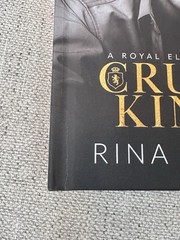 Cruel King By Rina Kent Signed Hardcover Royal Elite Series Out Of Print New OOP