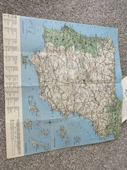 Vtg Andalusia Book W Map article 1964 English Southern Spain Acquaroni Arielli