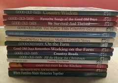 Lot Of 14 Good Old Days Hardcover Books