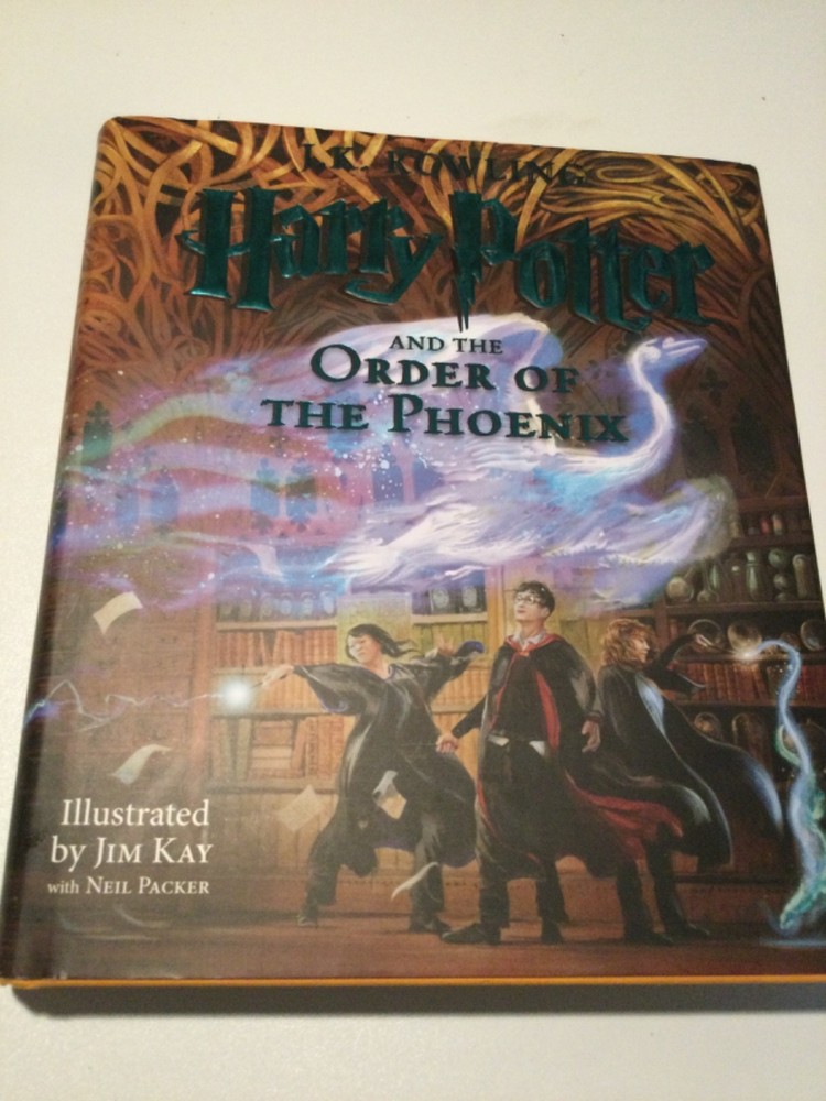 Harry Potter and the Order of the Phoenix Illustrated hardbound