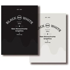 Palette, No. 1: Black & White: New Monochrome Graphics (Palette, 01)