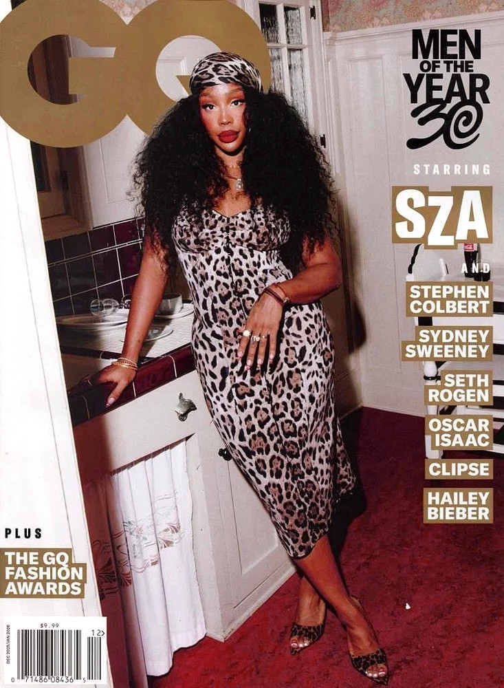 GQ Magazine December 2025 January 2026 SZA Cover